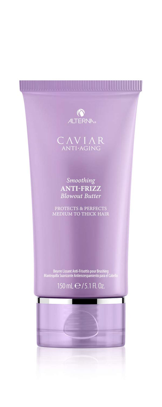 White Smoke Alterna Caviar Anti-Aging Smoothing Anti-Frizz Blowout Butter, | Protects Hair from Heat Styling and Humidity | Sulfate Free , 5.07 Fl Oz (Pack of 1)