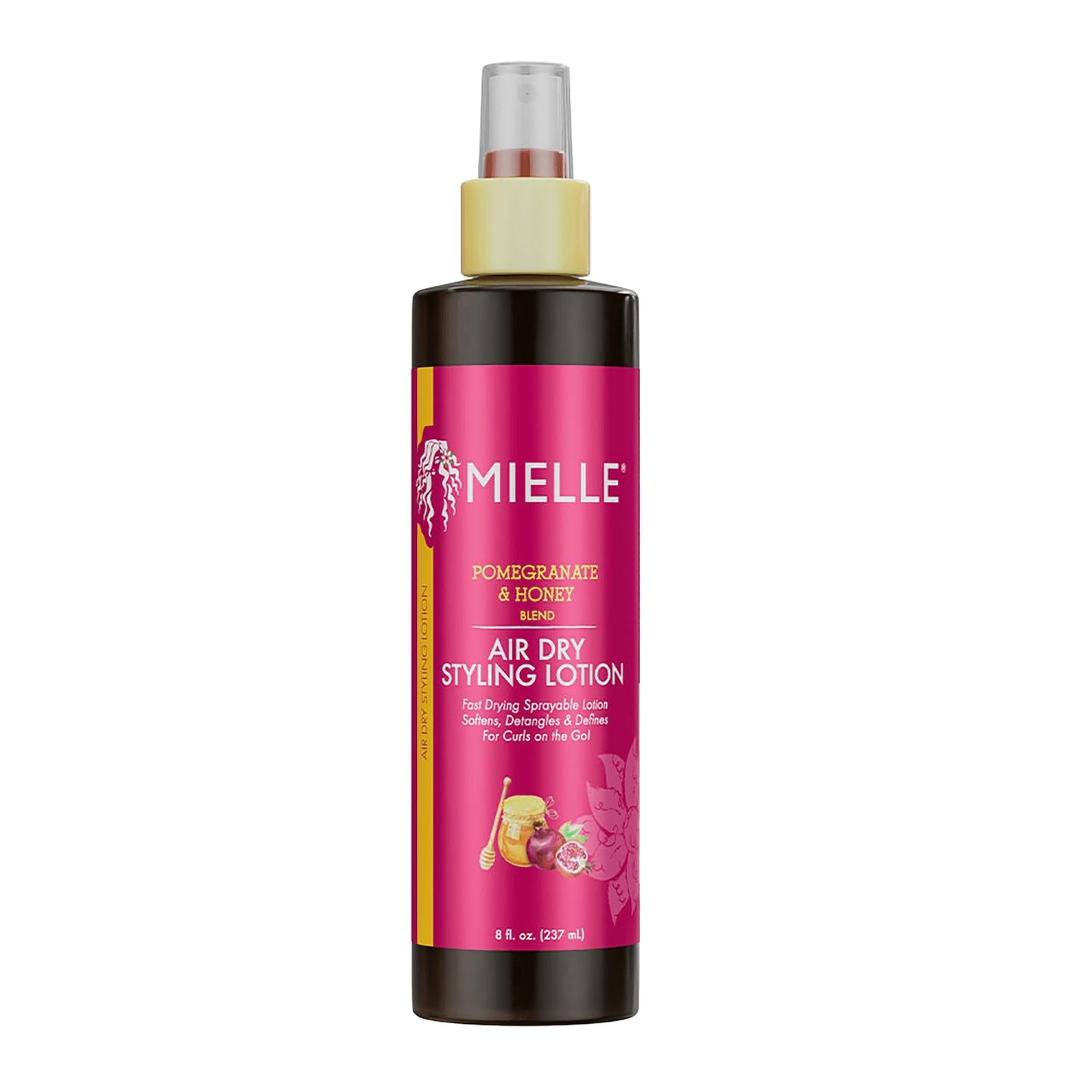 White Smoke Mielle Pomegranate & Honey Air Dry Styler Lotion 8 Oz (Pack of 1)