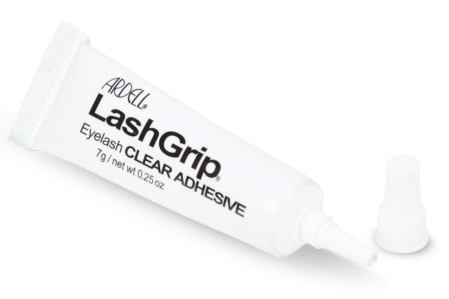 White Smoke Ardell LashGrip Clear Strip Lash Adhesive for Strip Lashes - Waterproof & Long Lasting Eyelash Glue, Invisible Hold, Latex-Based, 0.25 oz
