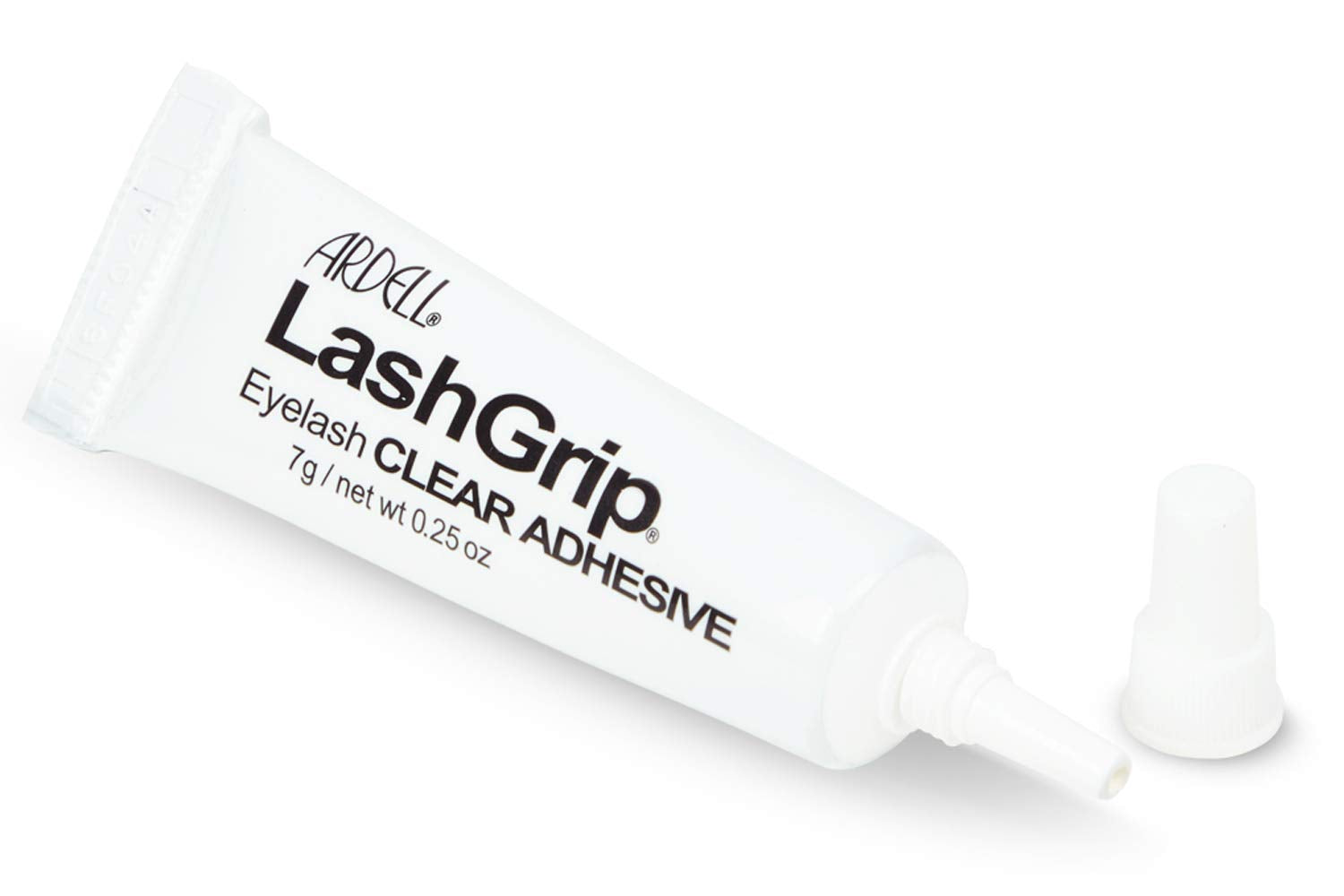 White Smoke Ardell LashGrip Clear Strip Lash Adhesive for Strip Lashes - Waterproof & Long Lasting Eyelash Glue, Invisible Hold, Latex-Based, 0.25 oz
