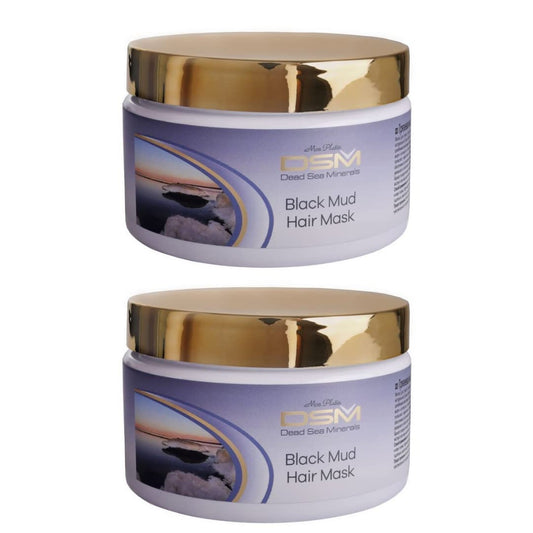 White Smoke Mon Platin, DSM, Dead Sea Minerals,Mud Hair Mask Scalp & Hair,8.5fl.oz/250ml