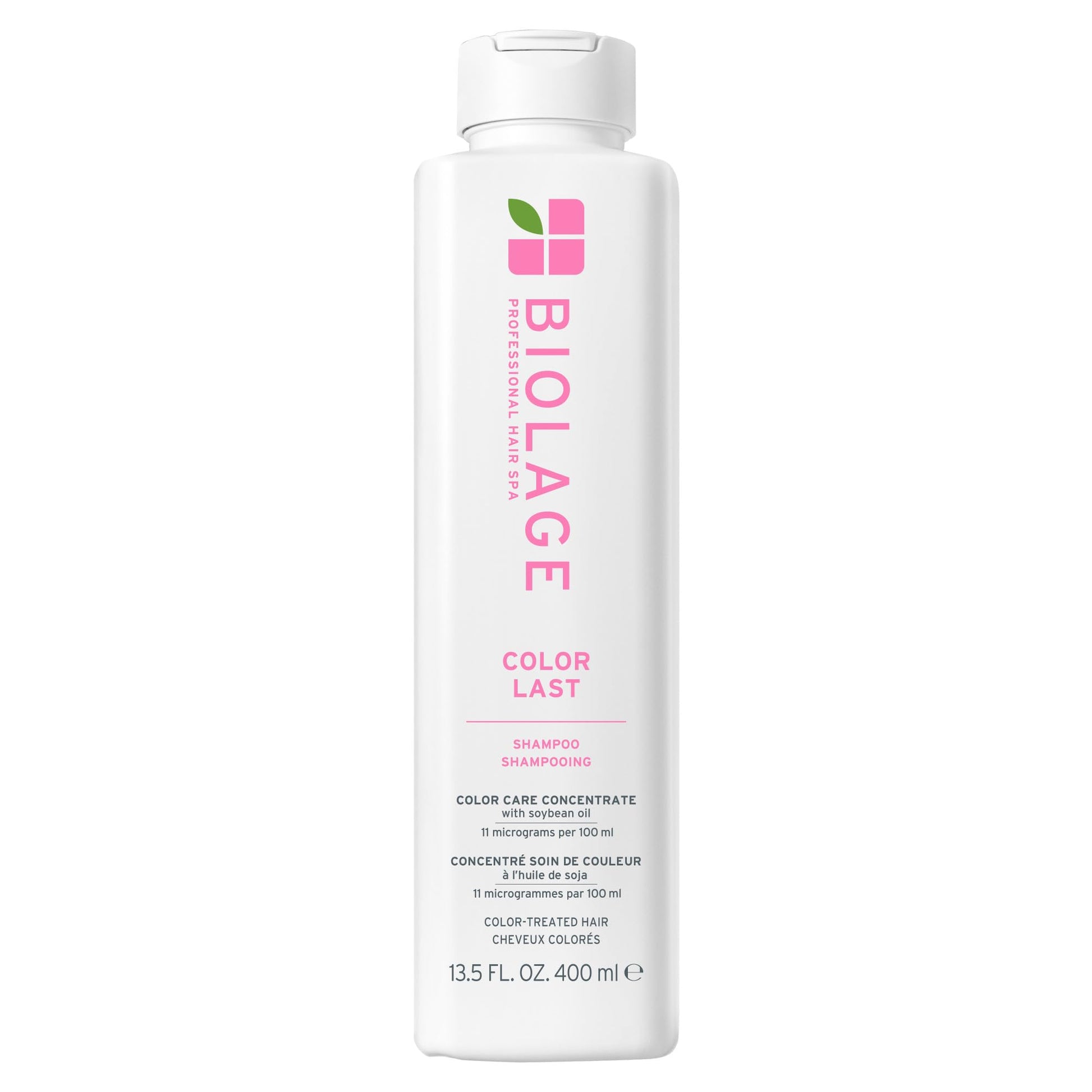 Lavender Biolage Color Last Shampoo - For Color-Treated Hair, Nourishes, Strengthens, Hydrates and Adds Shine, Soybean Oil & Stearic Acid, Paraben & Mineral Oil-Free, Vegan, 13.5 Fl Oz