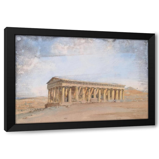 Light Gray ArtDirect The Temple of Theseus, Athens Custom Framed Art Print Giclee Print or Canvas Options with Various Sizes and Customization by Giovanni Lanza
