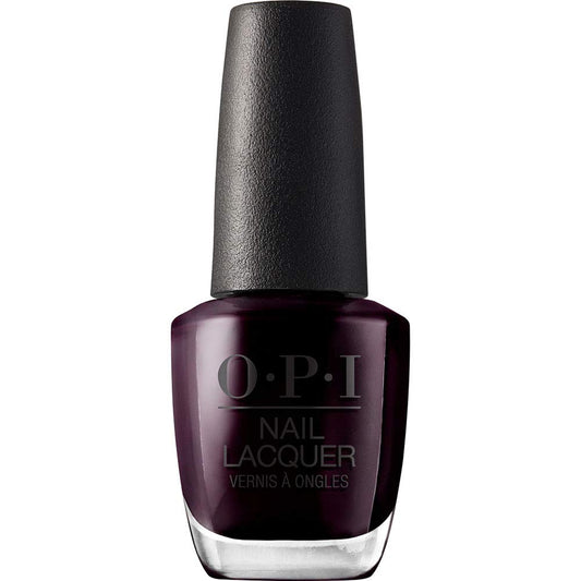 White Smoke OPI Nail Lacquer Black Cherry Chutney | Opaque Dark Red Pearl Chip Resistant Nail Polish | Fast Drying, Streak Free