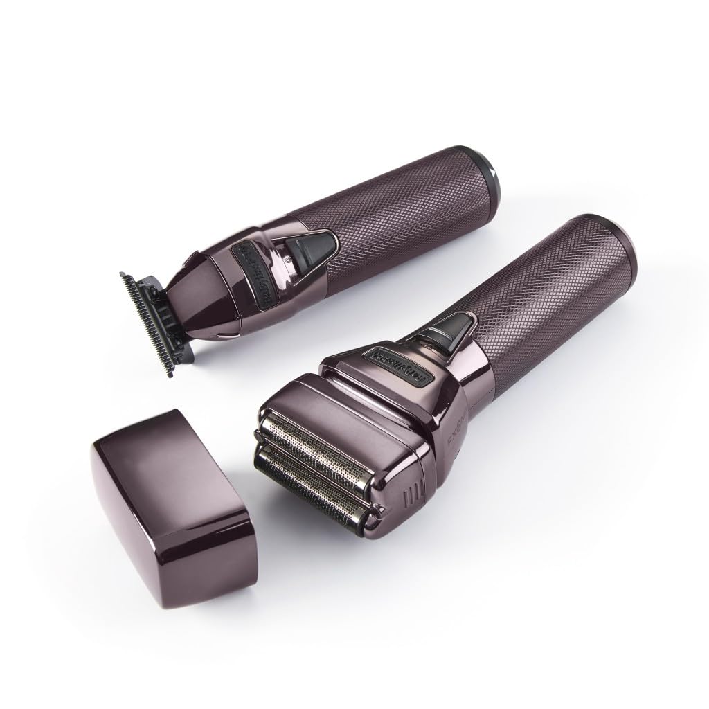White Smoke BaBylissPRO FXONE Limited Edition Purple Tool Only Hair Trimmer + Foil Shaver