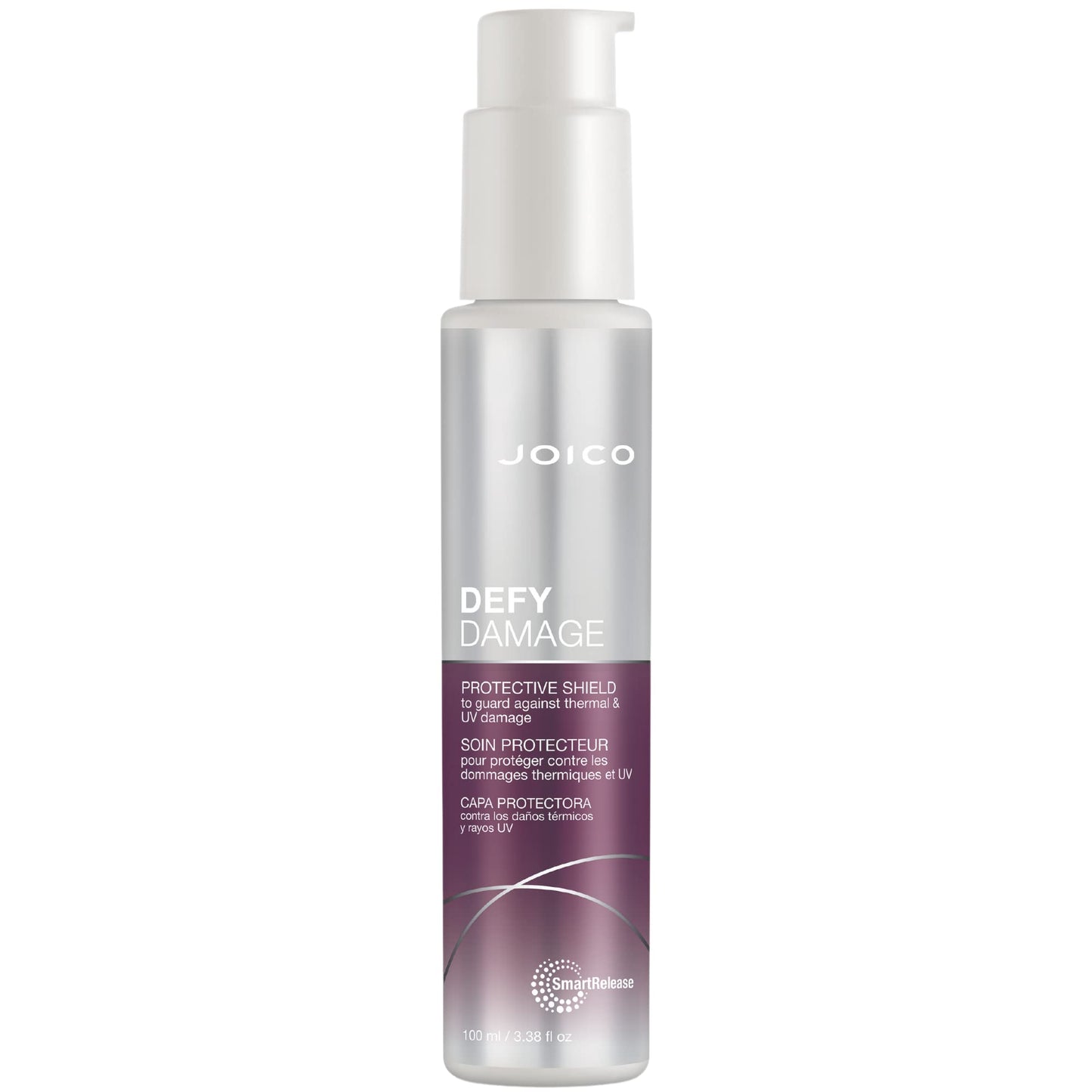 Gray Defy Damage Protective Shield | For Damaged, Color-Treated Hair | Protect Against UV & Thermal Damage | Strengthen Bonds & Preserve Hair Color | With Moringa Seed & Arginine | 3.38 Fl Oz
