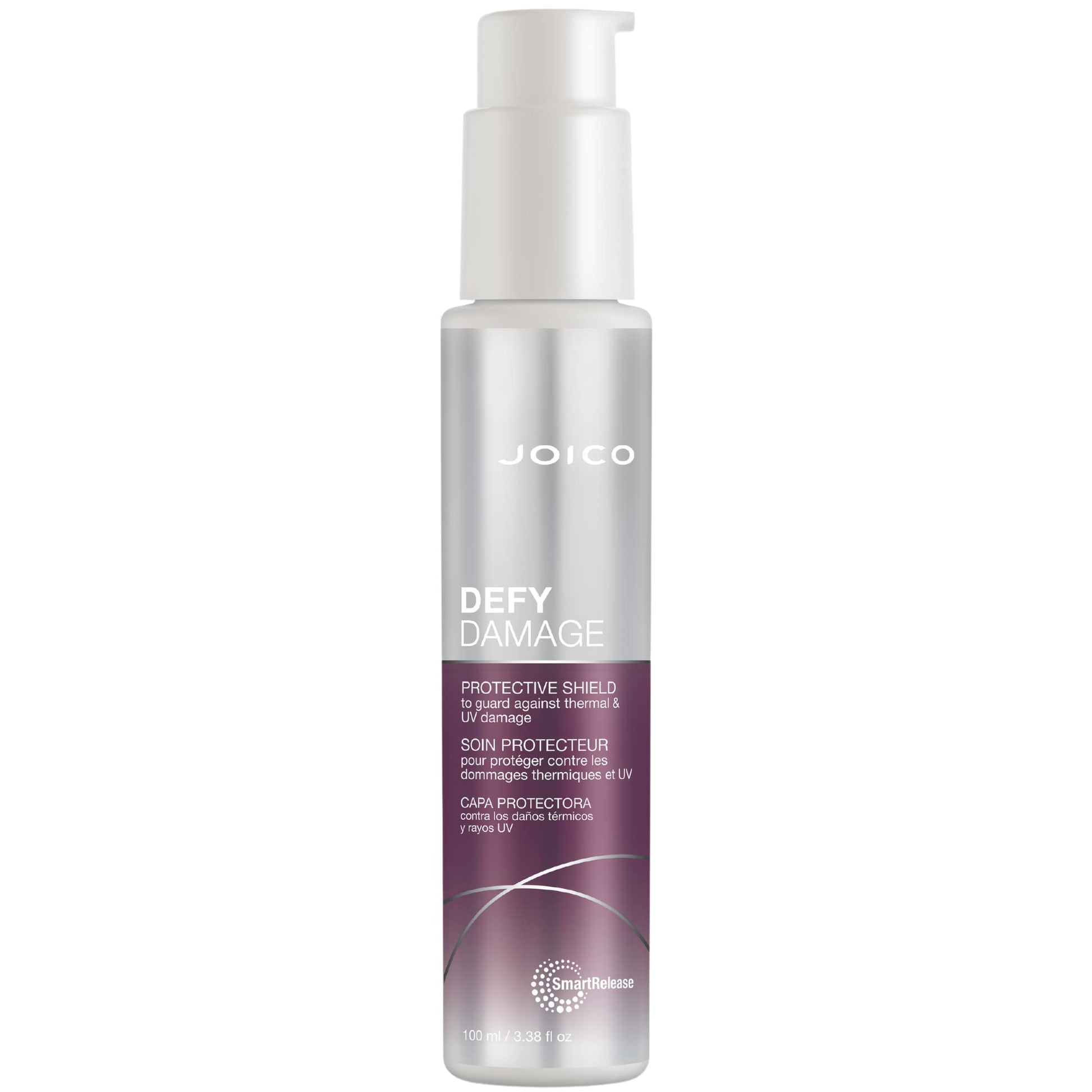 Gray Defy Damage Protective Shield | For Damaged, Color-Treated Hair | Protect Against UV & Thermal Damage | Strengthen Bonds & Preserve Hair Color | With Moringa Seed & Arginine | 3.38 Fl Oz