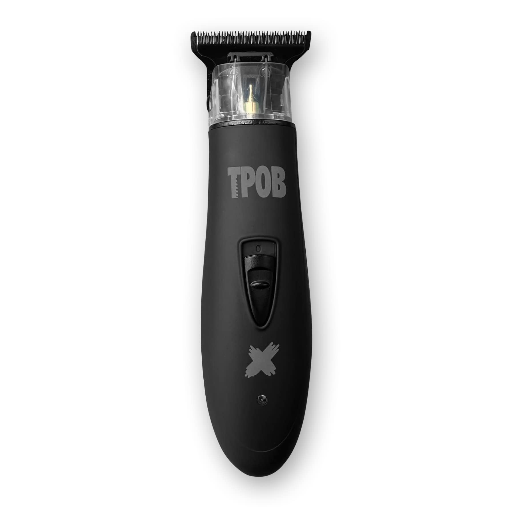 Black TPOB Ghost X Beard Trimmer Hair Clippers for Men, Professional Hair T-Blade Trimmer Cordless Rechargeable Edgers Clippers Electric Beard Shaver (Ghost X Blackout)