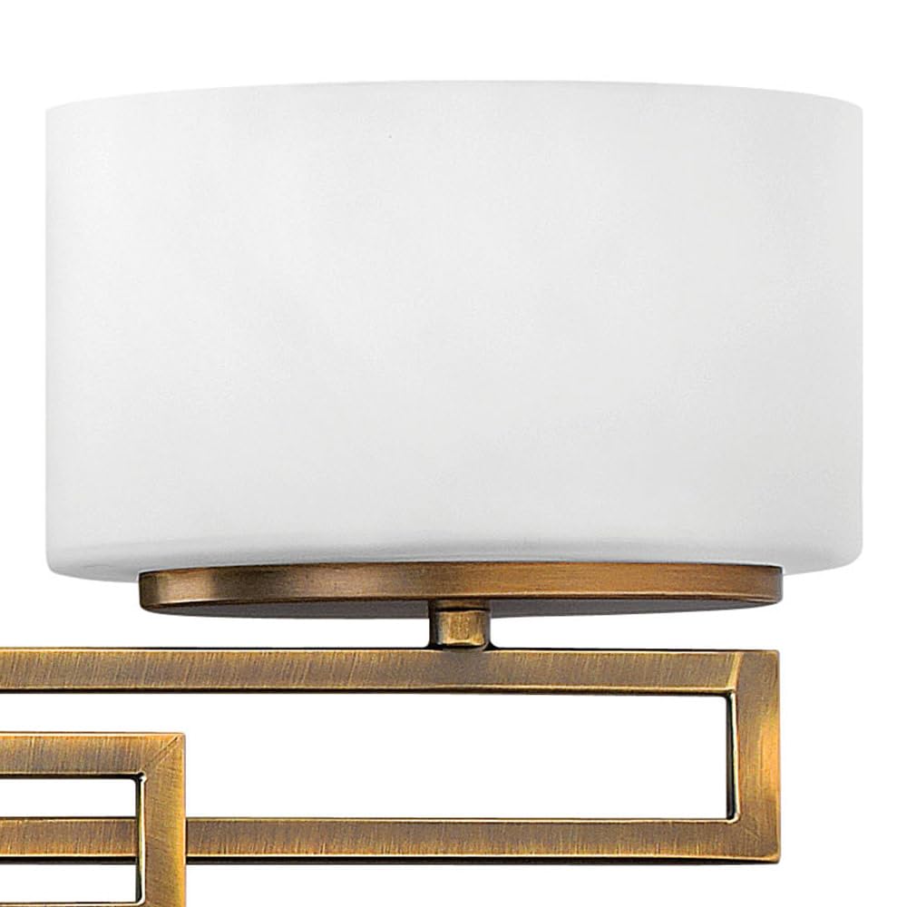 Lavender Hinkley Lanza Contemporary Modern Four Light 240W G9 Bathroom Vanity Fixture, Brushed Bronze