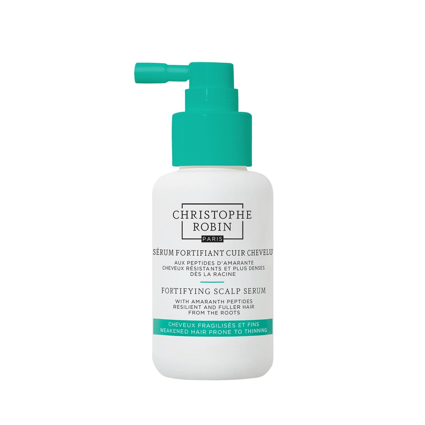 White Smoke Christophe Robin Fortifying Scalp Serum with Amaranth Peptides - Hair Density 1.6 fl. oz