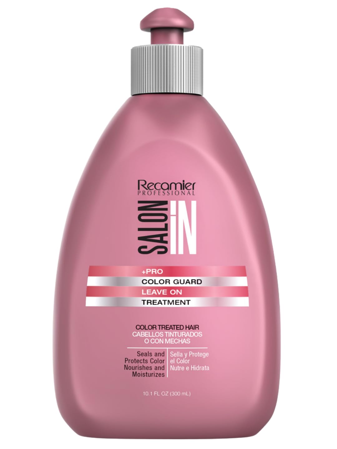 White Smoke Salon In by Recamier | Color Guard Leave-On Treatment for Color-Treated Hair | 10.1 fl oz / 300 ml