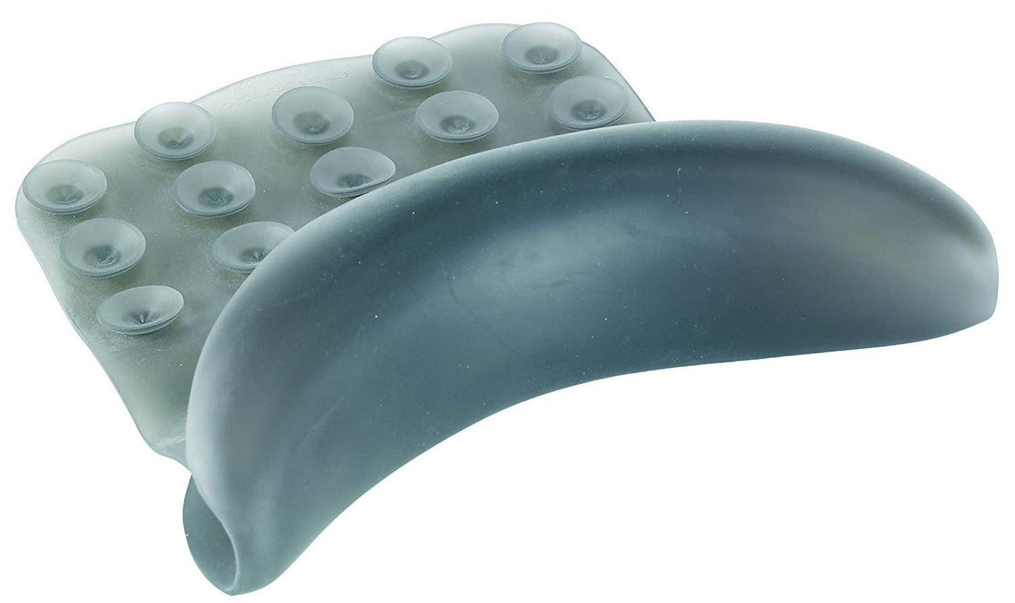 White Smoke Betty Dain The Gripper Shampoo Bowl Neck Rest, Reduces Pressure on Back of Neck During Shampooing, Universal Design Fits Any Bowl, Attaches with Suction Cups