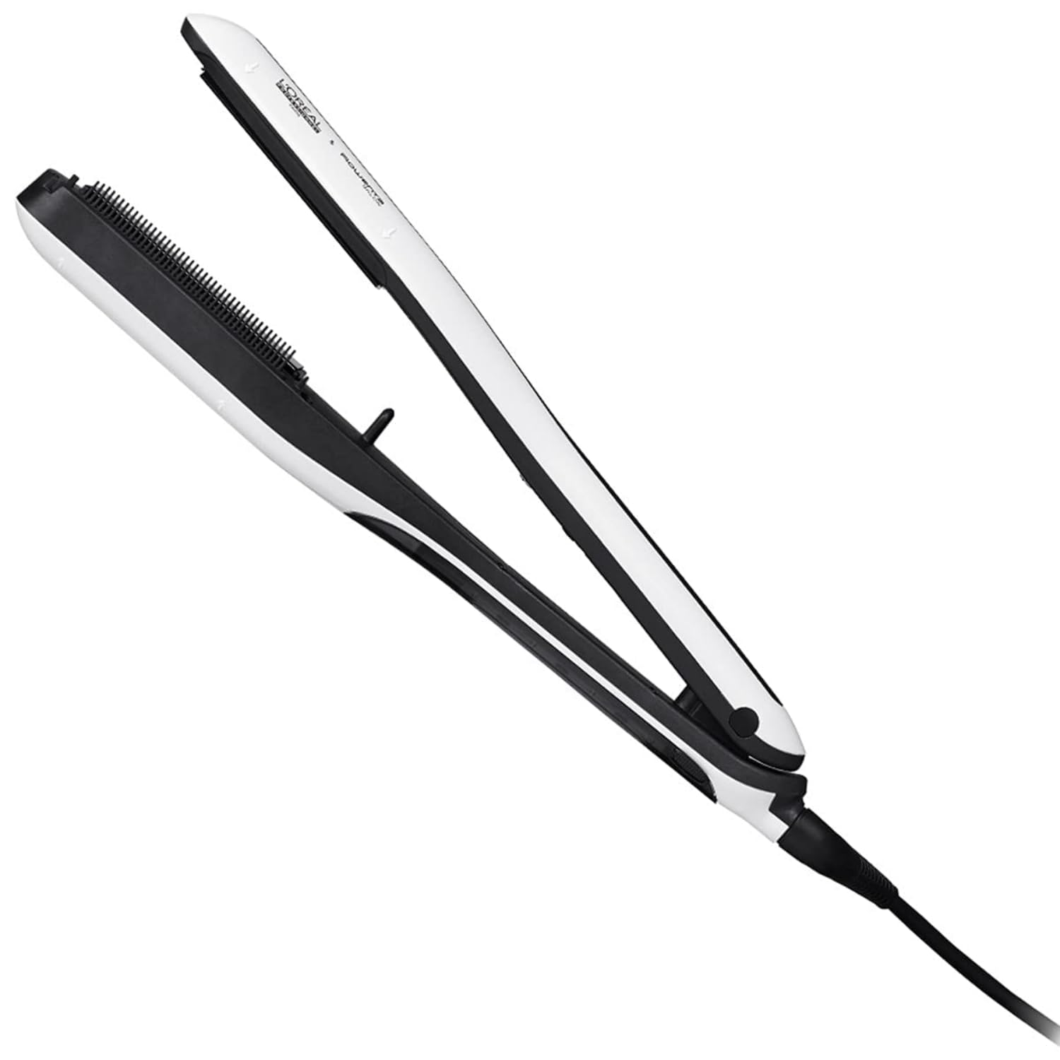 White Smoke L'Oréal Professionnel Paris Steampod Hair Straightener & Styling Tool - Professional Steam Styler For All Hair Types & Textures, 24 Hour Frizz Control, Smooths & Adds Shine