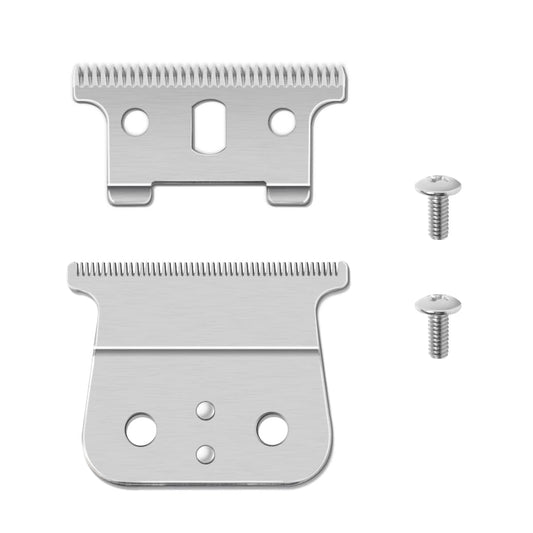 White Smoke T-Blades Compatible with Andis T-Outliner G, GO, GTO, GTX, Headliner LS2, LS3 Replacement, 1Pack【New Version】
