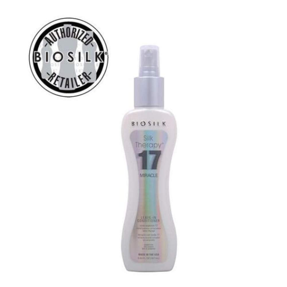 White Smoke BioSilk Silk Therapy 17 Miracle Spray Leave-In Conditioner - 2.26oz Travel Size