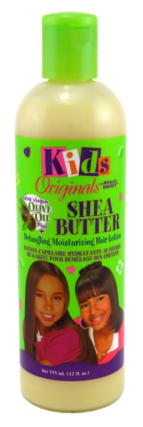 White Smoke Africas Best Kids Orig Lotion Shea Butter Detangling 12 Ounce (Pack of 3)