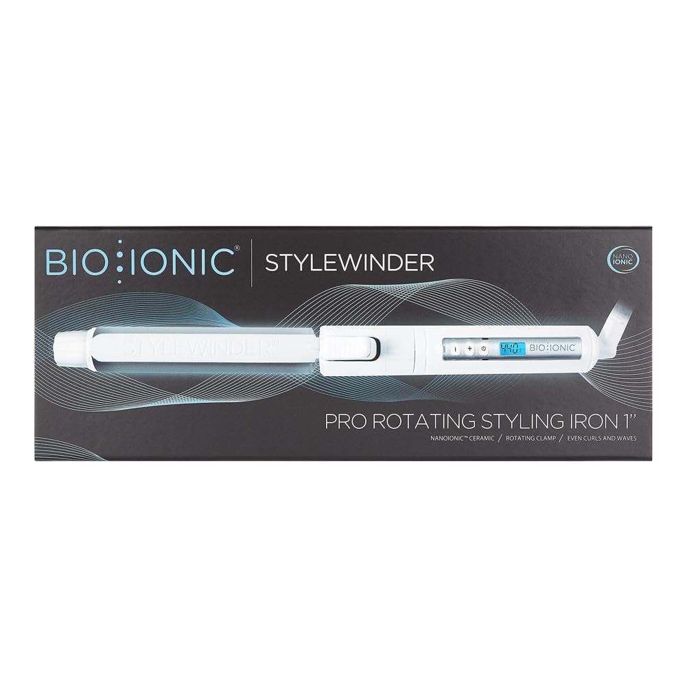 Dark Slate Gray BIO IONIC Stylewinder Rotating Styling Iron
