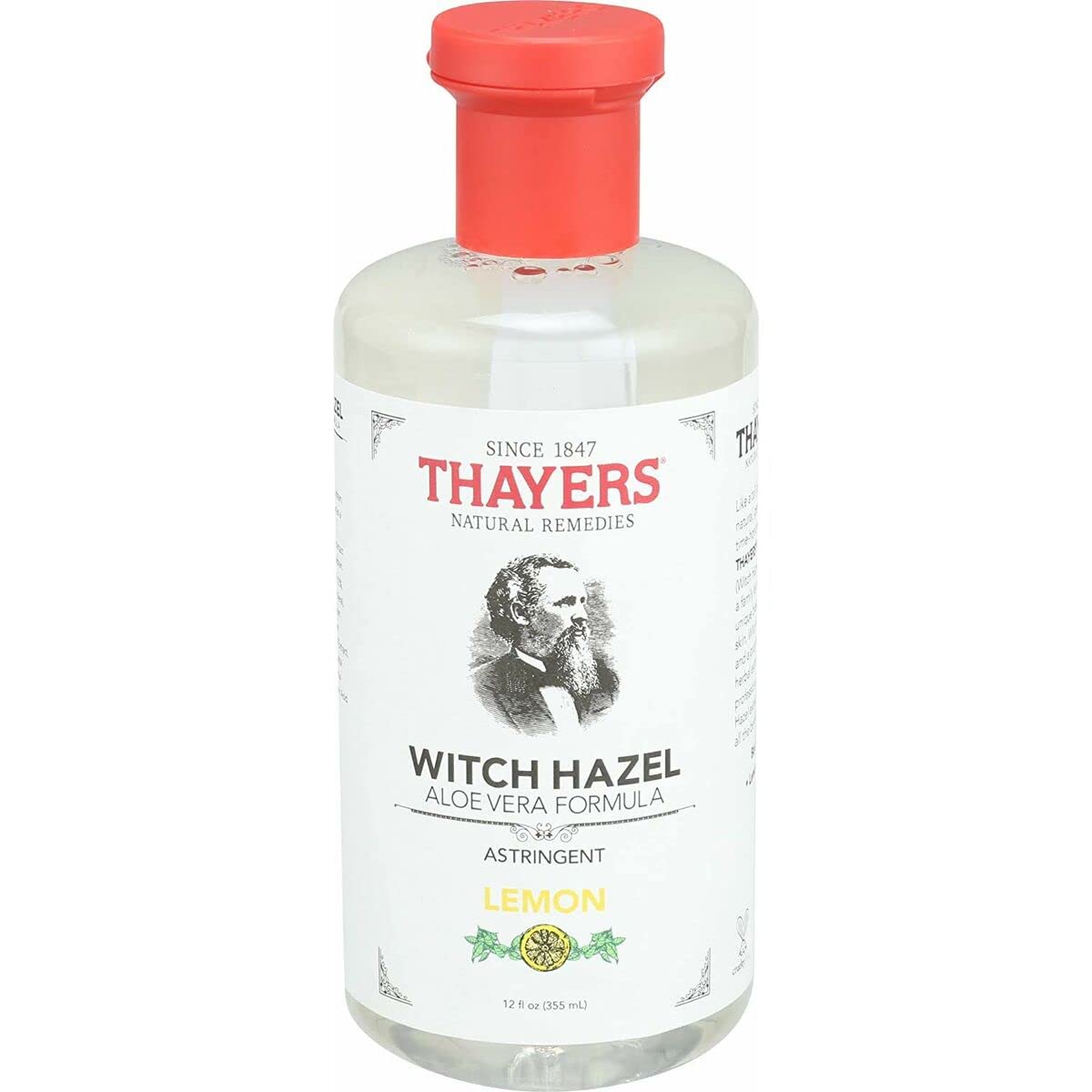 White Smoke Thayers Witch Hazel with Aloe Vera - Default 12 Rose Petal, 12 Fl Oz