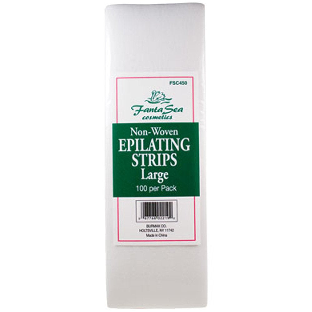 Gray Burmax WA-FSC450 FANTASEA Non-Woven EPLIATING Strips - Large 100 PK.