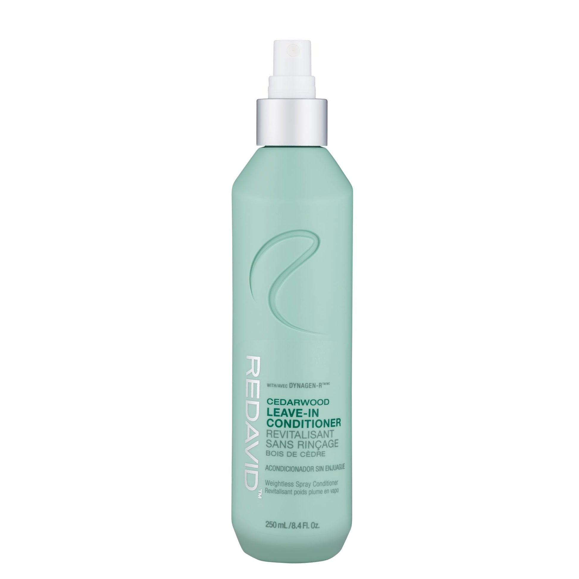 Light Steel Blue Redavid Cedarwood Leave-In Conditioner - Weightless Detangling Spray Conditioner - with Hemp Seed and Orchid Oil, for Fine Hair - Clinically Strengthens, Freshens and Detoxifies