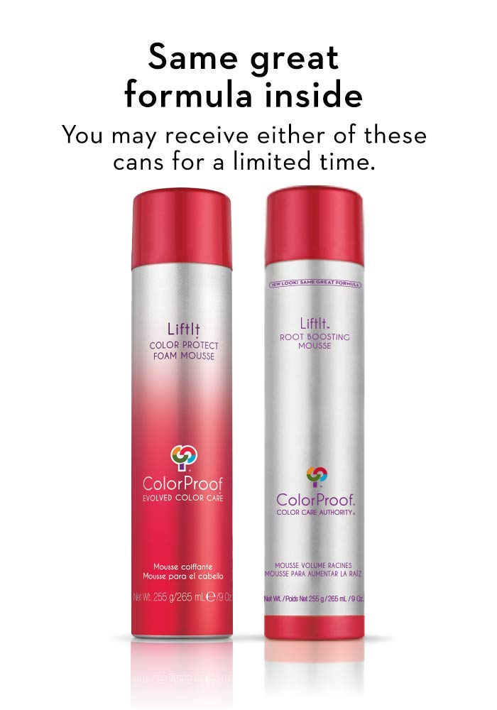 White Smoke ColorProof LiftIt Color Protect Mousse - Color-Safe, Vegan, Sulfate-Free, Salt Free, Root Lift, Volumizing, Unisex - Professional Hair Product