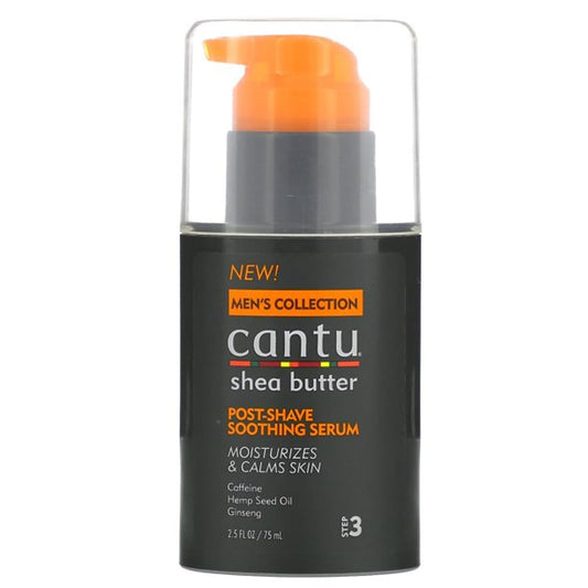 Dark Slate Gray Cantu Mens Post-Shave Soothing Serum 2.5 Ounce (75ml)
