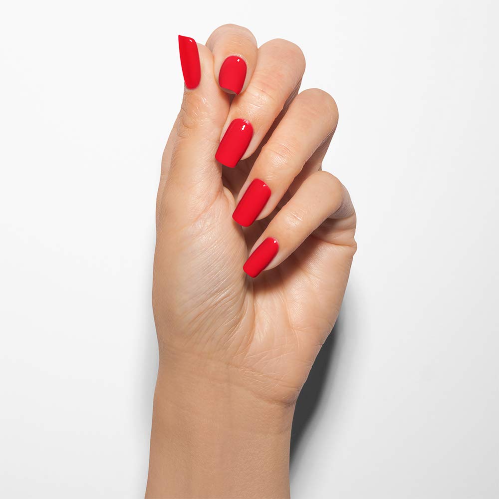 Lavender Gelish Xpress Dip Fire Cracker Color Dip Powder, Red Nail Dip Powder, Red Nail Dip, 1.5 ounce