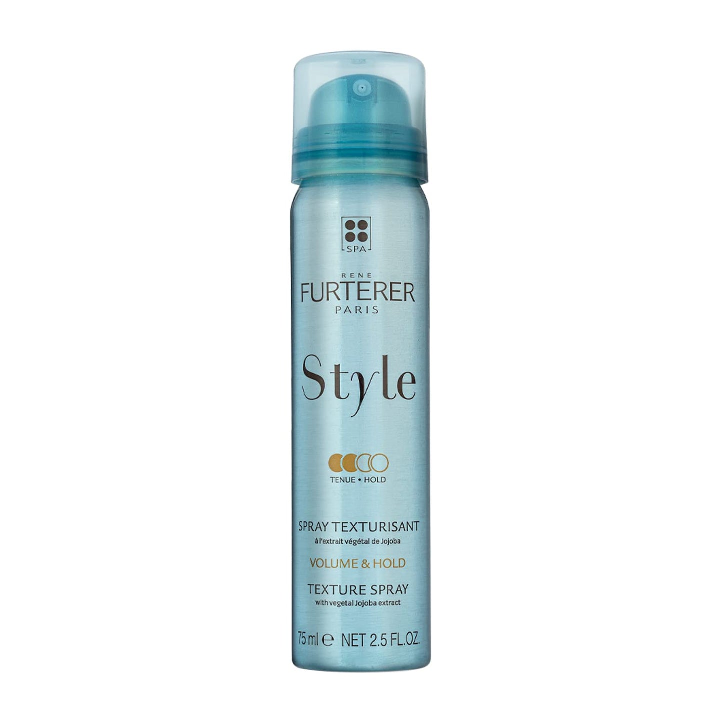 Light Steel Blue René Furterer STYLE Texture Spray - Adds Volume & Hold - With Moisturizing Jojoba Extract - For All Hair Types - Vegan & Silicone-Free