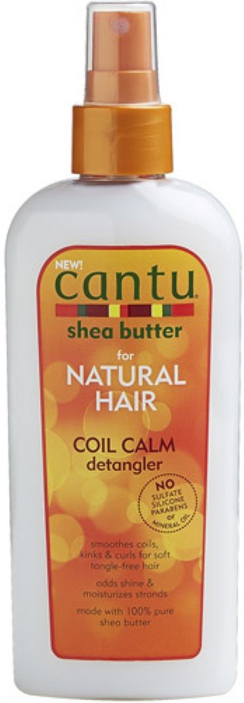 White Smoke U/S/H/ Cantu Coil Clm Det Size 8z U/S/H/ Cantu Coil Calm Detangler 8z
