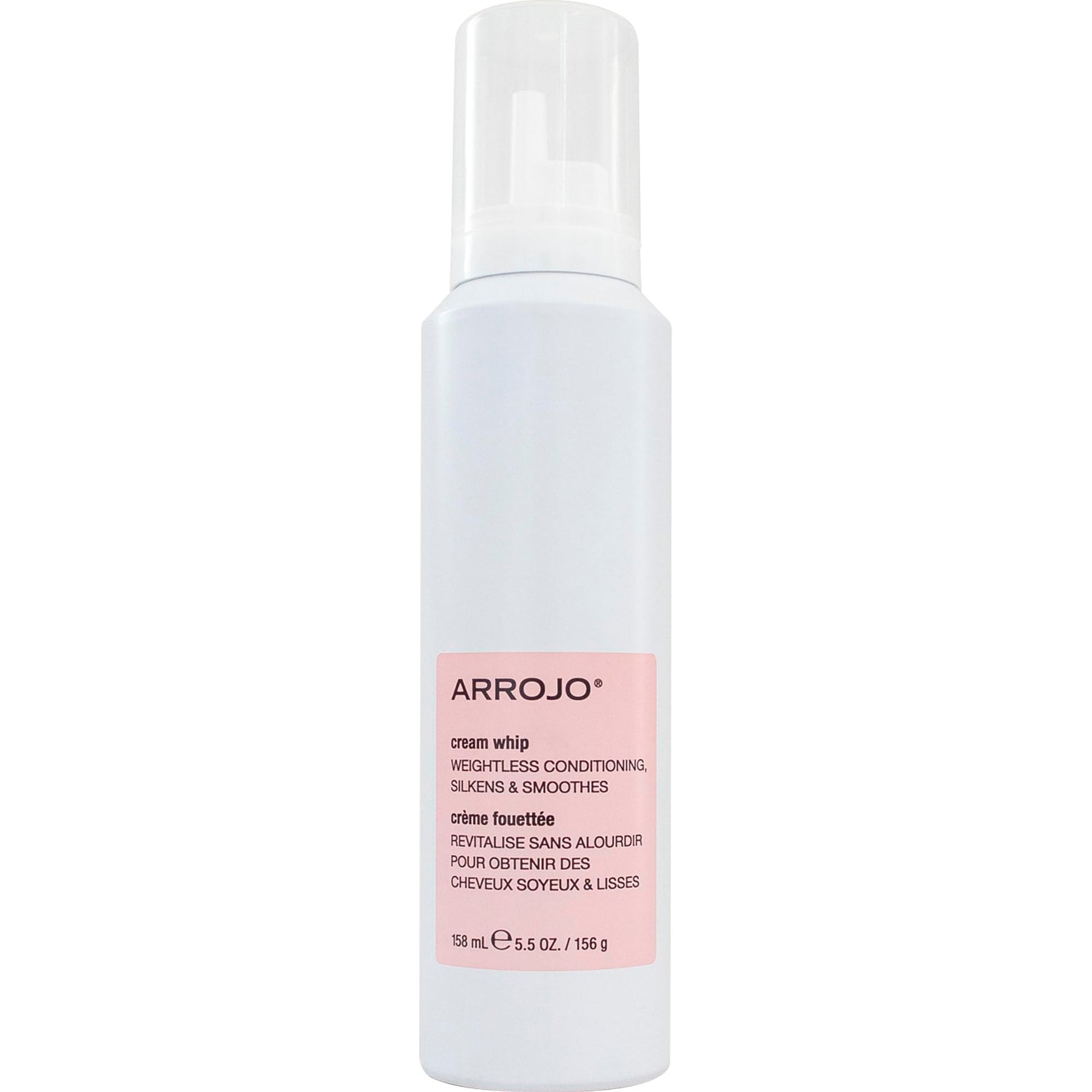 Lavender ARROJO Cream Whip - 5.5 Fl Oz - Conditioning Leave-In Hair Styling Cream for Wavy or Dry Hair, Sulfate & Sodium-Chloride Free, Antioxidant, Moisturizing