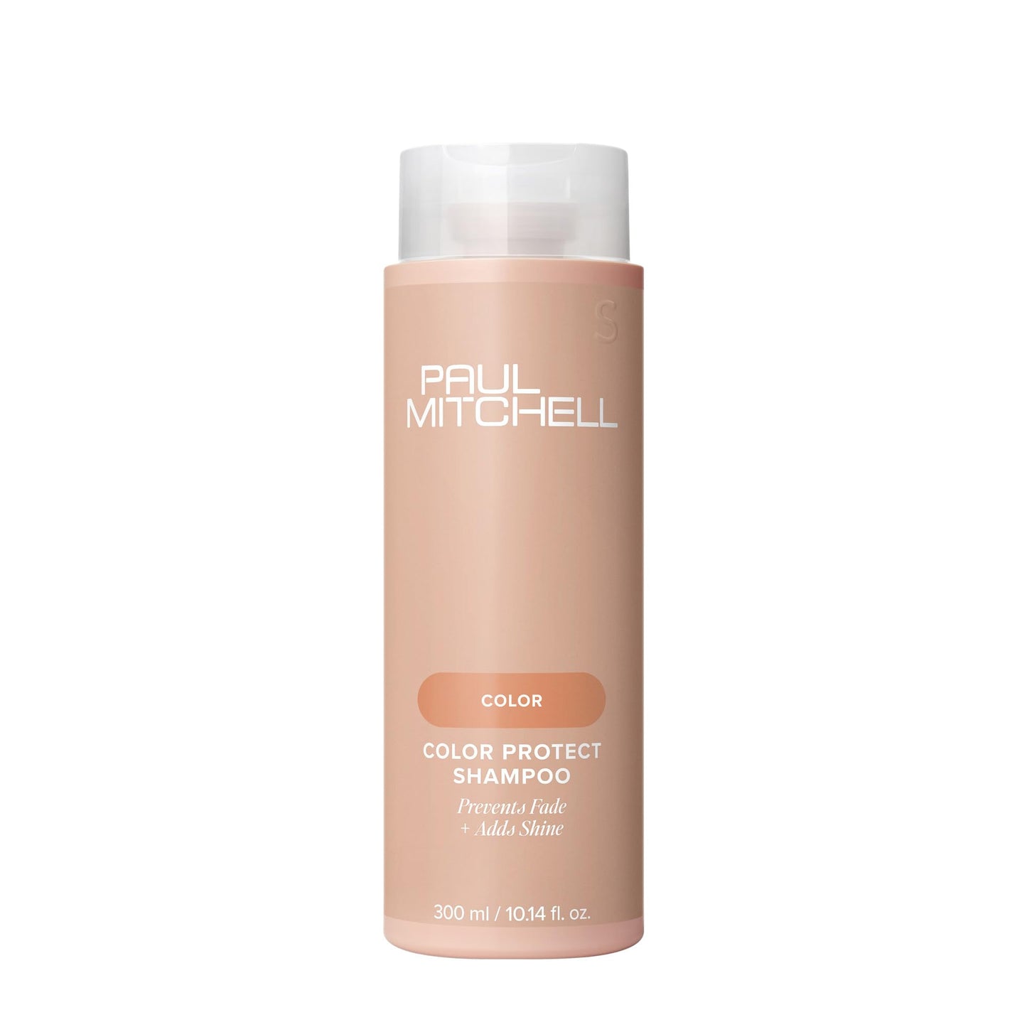 Tan Paul Mitchell Color Protect Shampoo, Prevents Fade + Adds Shine, For Color-Treated Hair, 10.14 fl. oz
