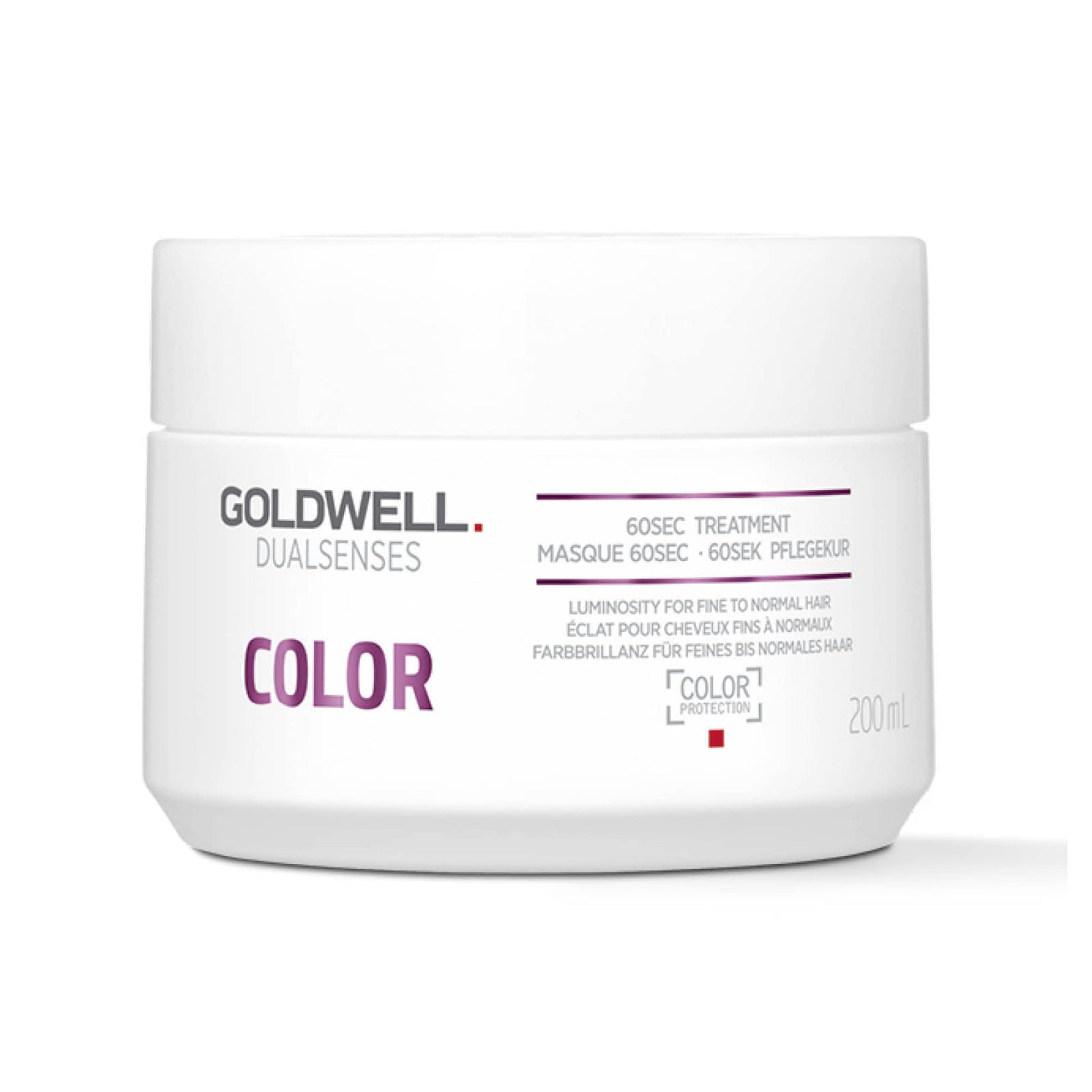 White Smoke Goldwell Dualsenses Color Brilliance 60sec Treatment 200mL