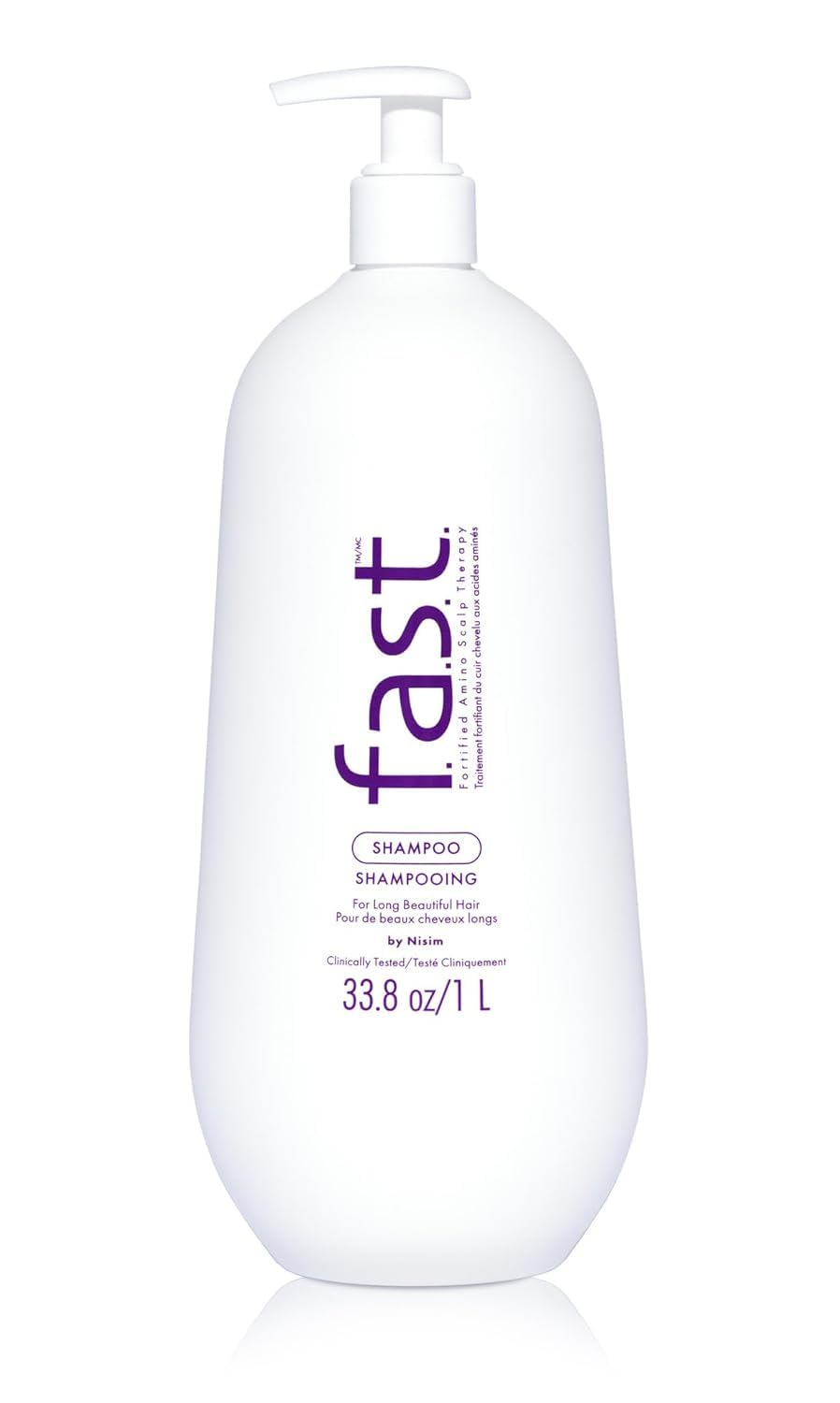 White Smoke Nisim F.A.S.T. Fortified Amino Scalp Therapy Shampoo 33.8 oz