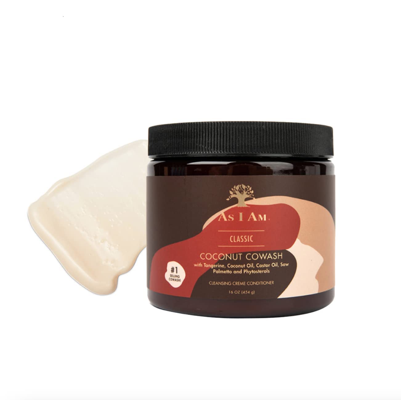 White Smoke As I Am Coconut Cowash 16 ounce & - Free