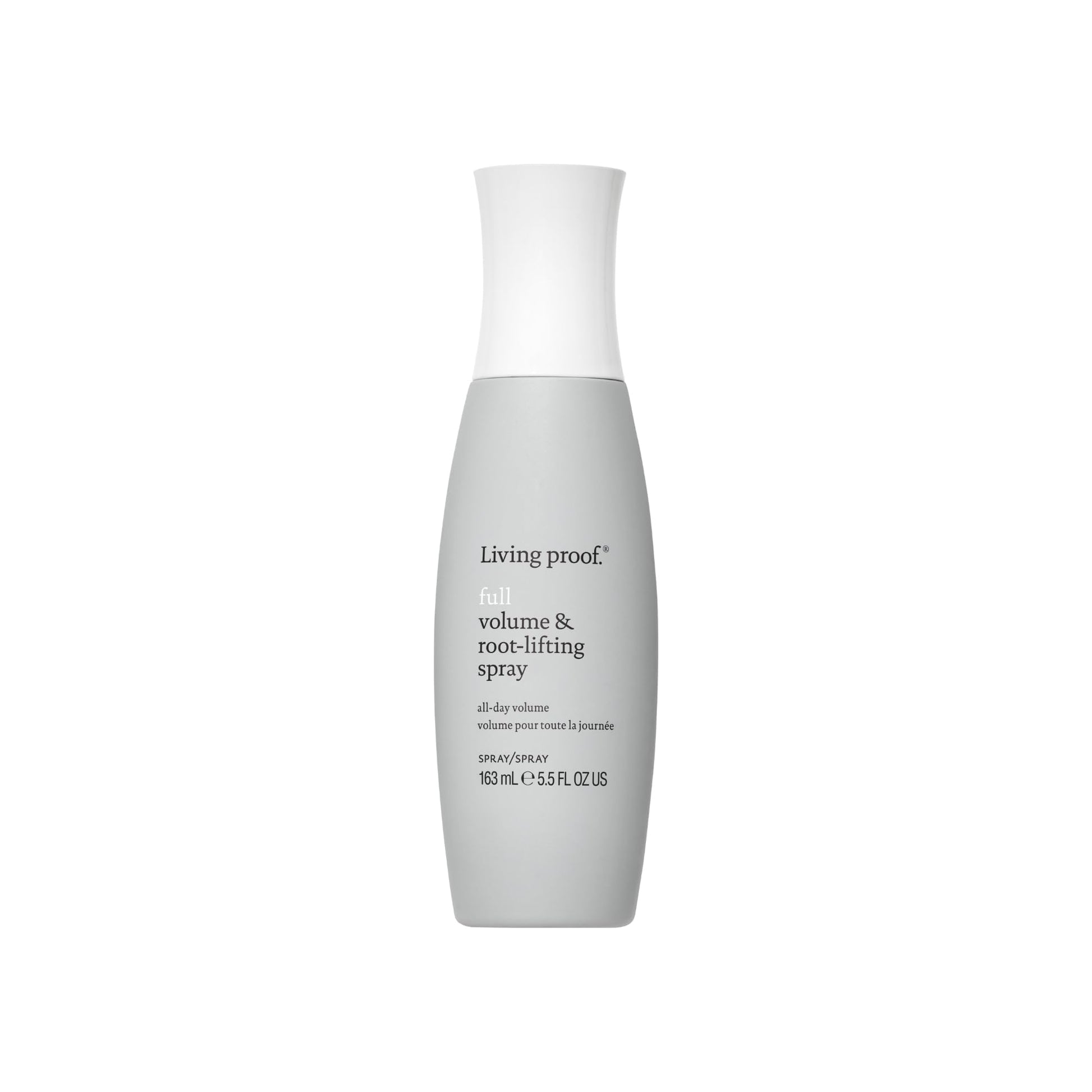 Gray Living proof Full Volume & Root-Lifting Spray
