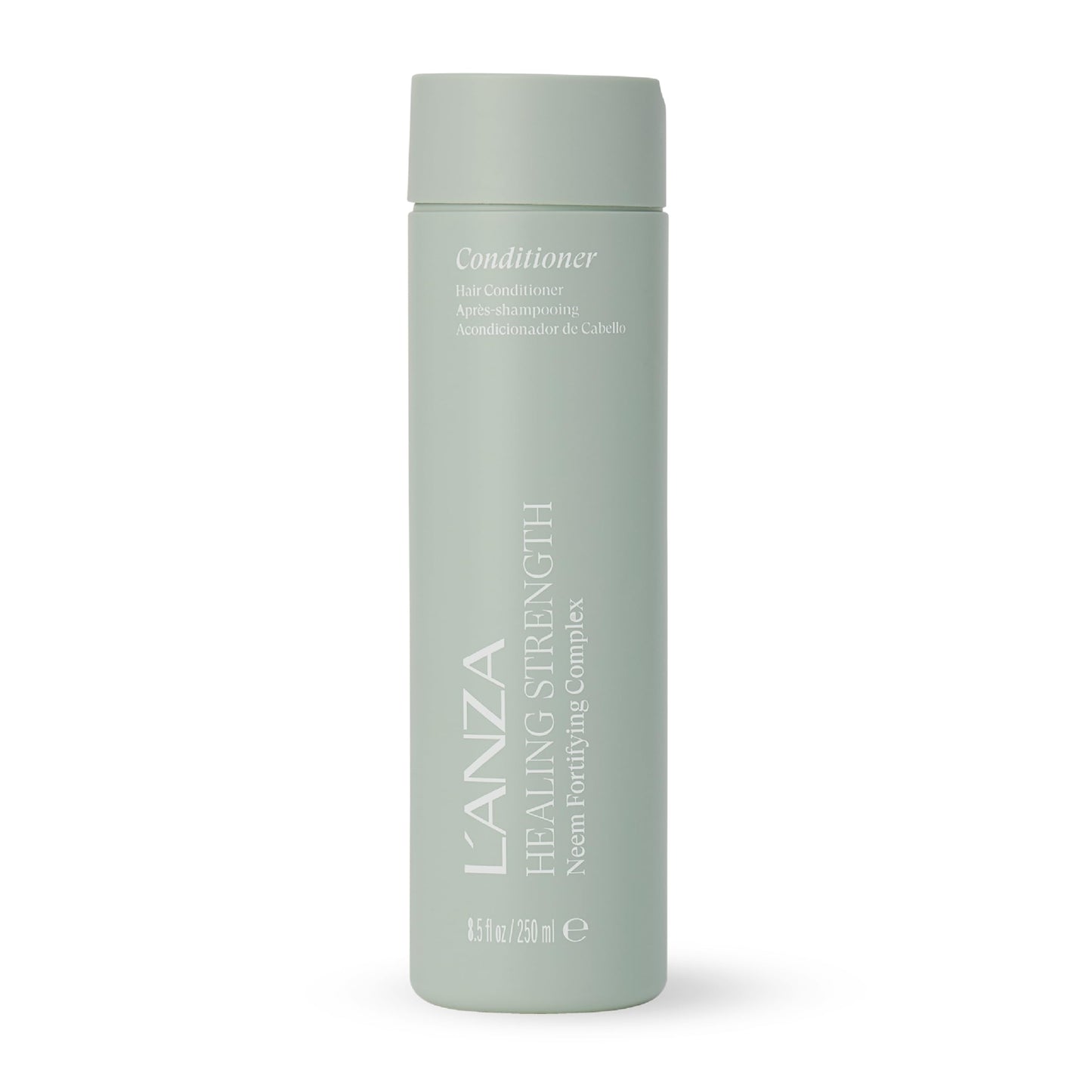 Gray L’ANZA Healing Strength Manuka Honey Conditioner - Strengthens, Protects and Restores Weak, Fragile, and Aged Hair, Rich with Keratin Protein, Healing Oils, and Vitamin C (8.5 Fl Oz)