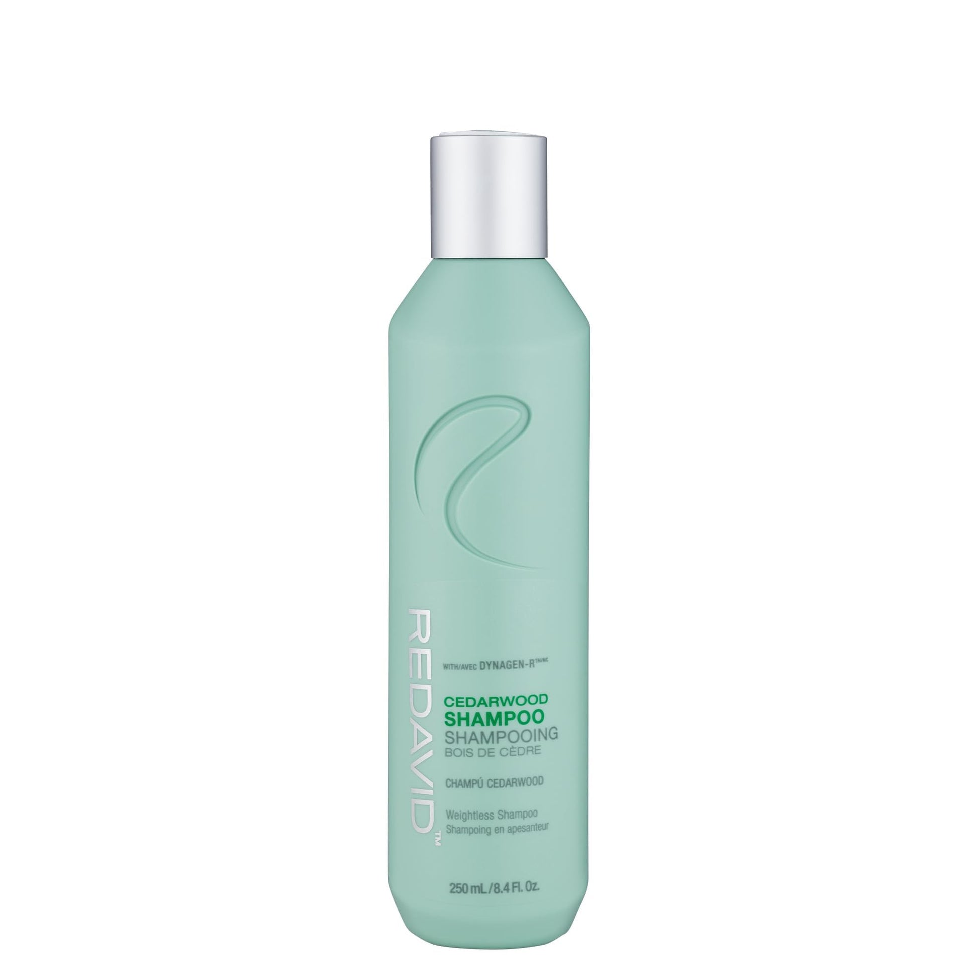 Light Steel Blue Redavid Cedarwood Weightless Light Conditioner - with Hemp Seed Oil and Orchid Oil, for Fine Hair and Men's Hair - Clinically Strengthens, Cleanses Hair and Scalp - Color Safe Formula (250ml)