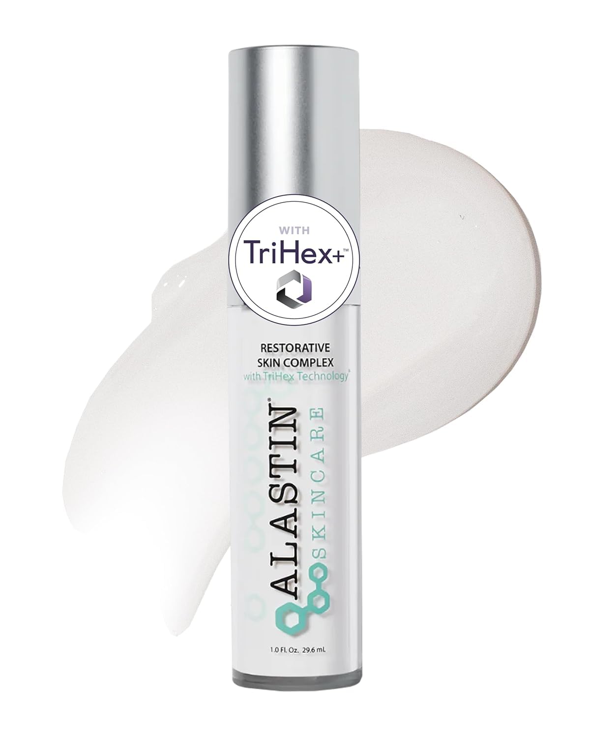 White Smoke ALASTIN Skincare Restorative Skin Complex Anti-Aging Face Serum - Now with TriHex+ Technology (1 oz) | Improves Skin Hydration, Dullness, & Appearance of Fine Lines and Wrinkles
