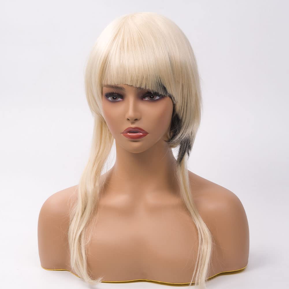 Lavender JINGFA Mannequin Head with Shoulder Display Manikin Head Bust for Wigs,Makeup,Beauty Accessories