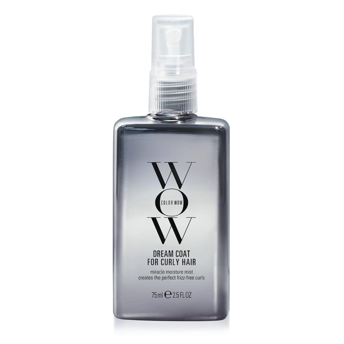 White Smoke COLOR WOW Dream Coat for Curly Hair, 2.5 fl oz – Frizz-Free Curls Made Easy, Moisture-Boosting Spray, Curl-Enhancing Formula