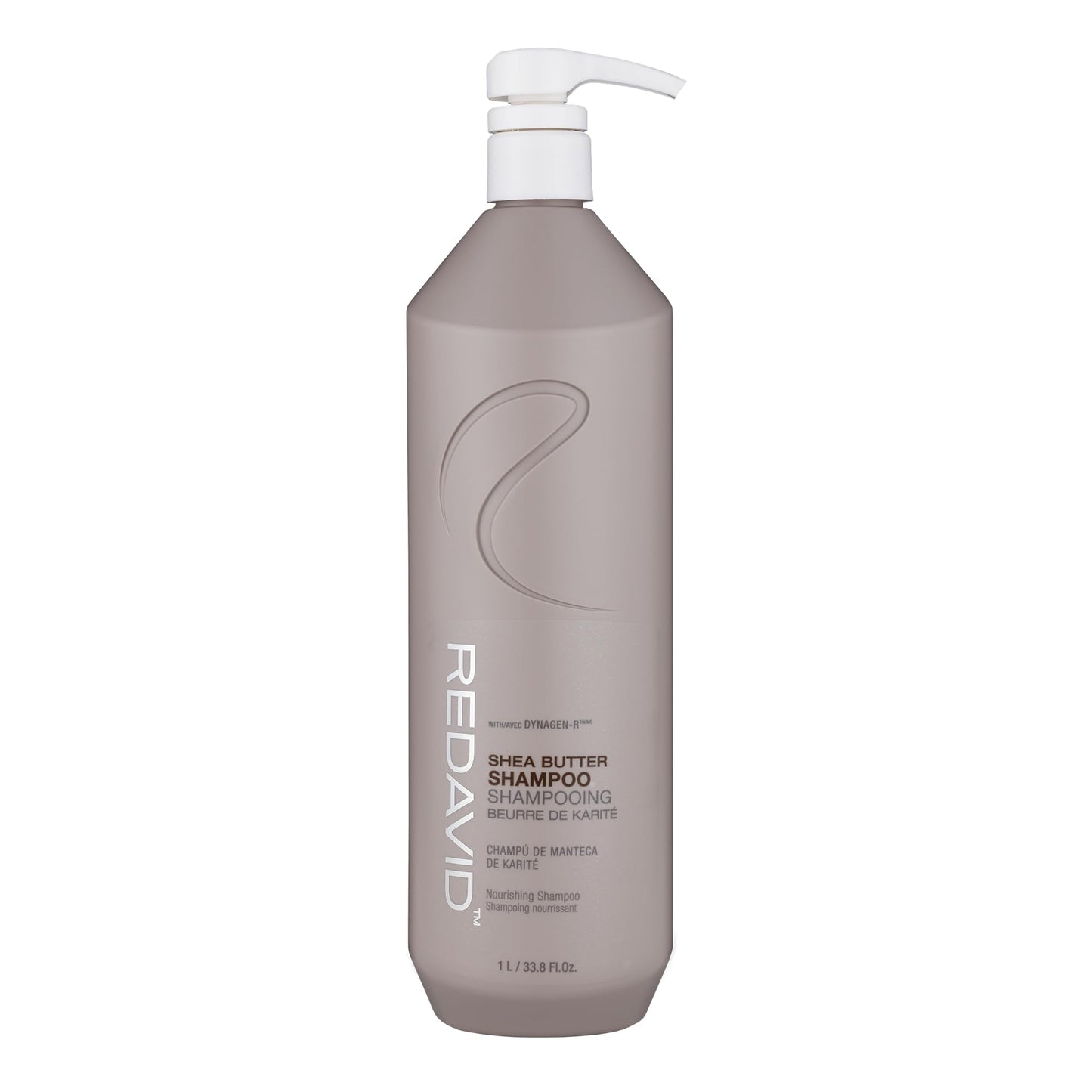 Rosy Brown Redavid Shea Butter Nourishing Shampoo for Normal to Dry, Damaged hair - with Shea Butter, Silk Amino Acids, Clinically Strengthens, Adds Moisture & Enhanced Shine - Color Safe Formula (1L)