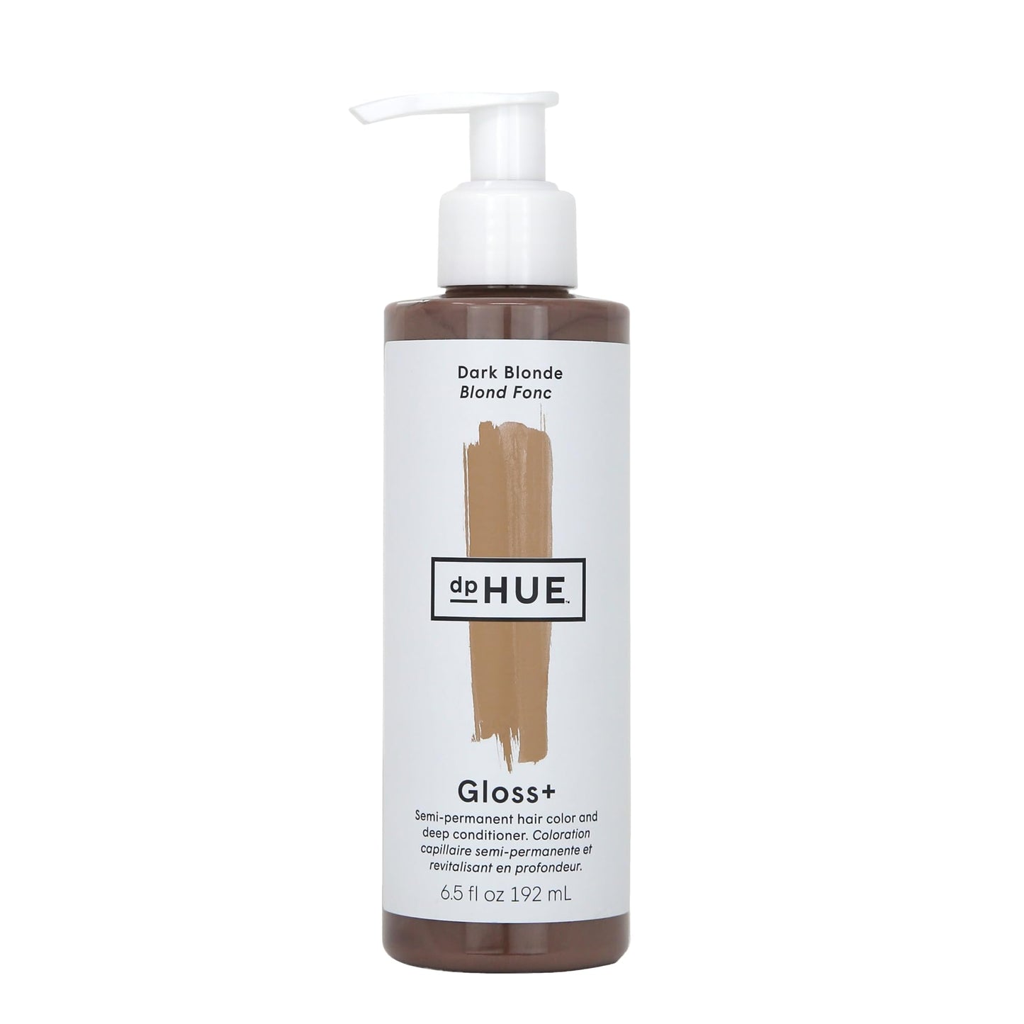 White Smoke dpHUE Gloss+, Dark Blonde - Boosts Fading & Faded Hair Color - 8-12 Applications per Bottle - Lasts Up to 8 Washes