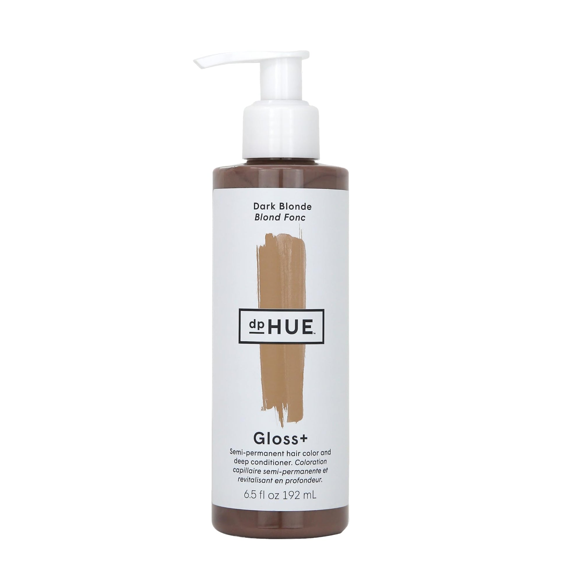 White Smoke dpHUE Gloss+, Dark Blonde - Boosts Fading & Faded Hair Color - 8-12 Applications per Bottle - Lasts Up to 8 Washes