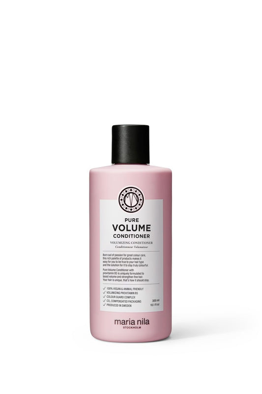 White Smoke Maria Nila Pure Volume, Volumizing Conditioner for Thicker Hair, Panthenol/Provitamin B5 Gives Volume to Thin & Fine Hair, 100% Vegan & Sulfate/Paraben free, 10.1 Fl Oz