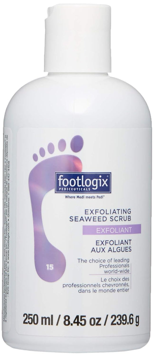 White Smoke FOOTLOGIX Exfoliating Seaweed Scrub, 8.45 oz