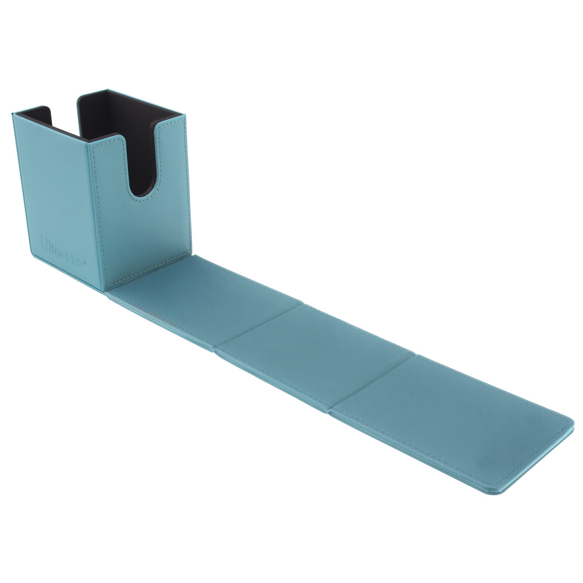 White Smoke Ultra Pro ULP15925 Vivid Alcove Flip Deck Box, Light Blue