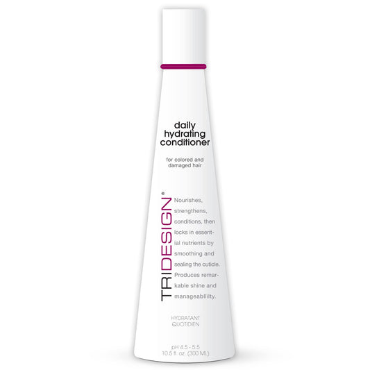 White Smoke TRIDESIGN Hydrating Conditioner for Women - Extra Moisturizing, Restorative Conditioner for Dry, Damaged, and Colored Hair - Adds Luminous Volume and Healthy Shine - 10.5 Fluid Oz