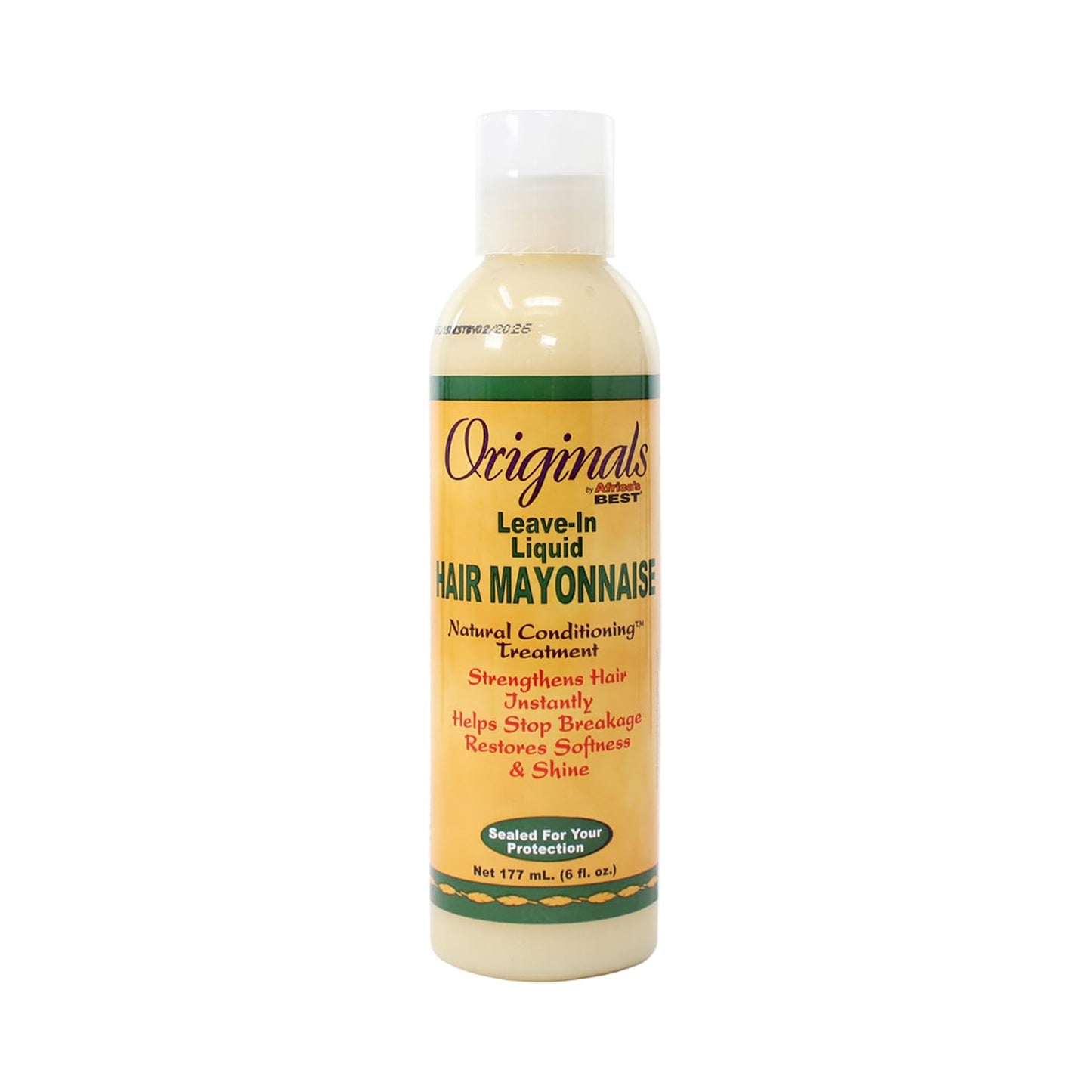 White Smoke Africas Best Orig Hair Mayo Liquid Leave-In Condition 6 Ounce (Pack of 6)