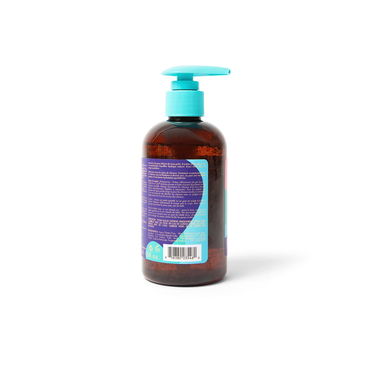 White Smoke As I Am Born Curly Aloe Shampoo & Wash - 8 ounce - Tear Free - Cruelty-Free & Vegan