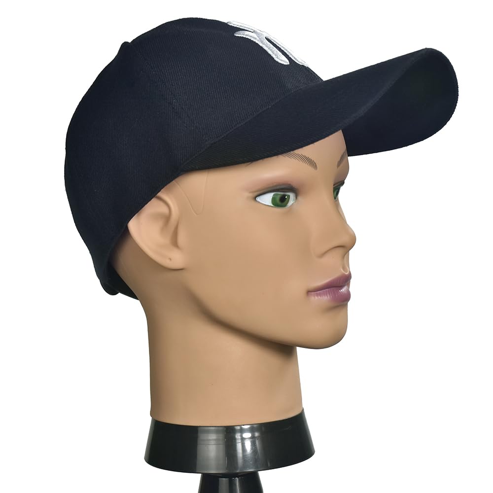 White Smoke CAZSYSDD Bald Mannequin Head Beige Female Professional Cosmetology Manikin Doll head for Wigs Making Wig Display Hat Display Glasses Display with Free Clamp (Afro)